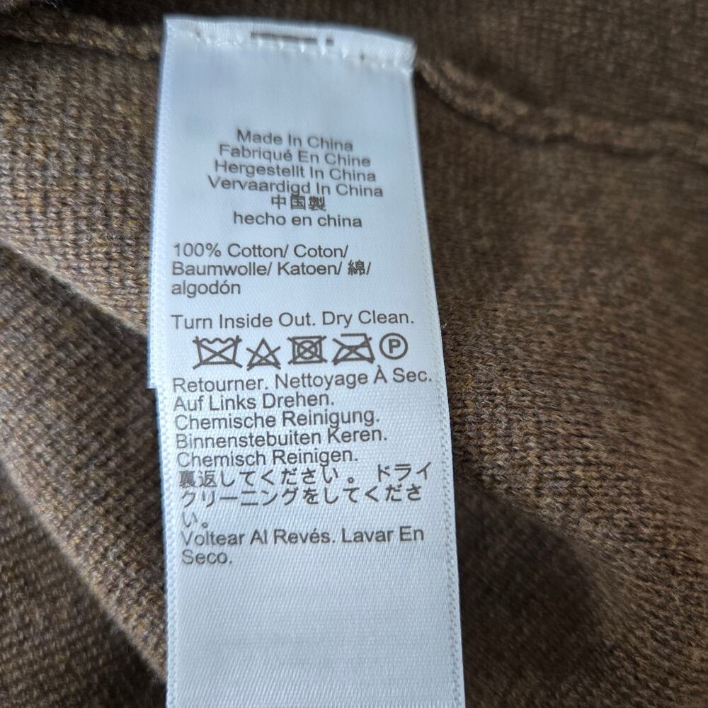 J. Crew Brown Cardigan with Gold Buttons - Picture 6 of 6